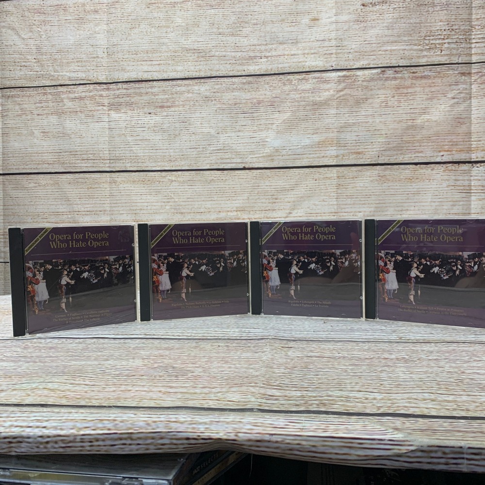 Opera for People Who Hate Opera [1994‎ 4 CD Set] Heritage Surround Sound
